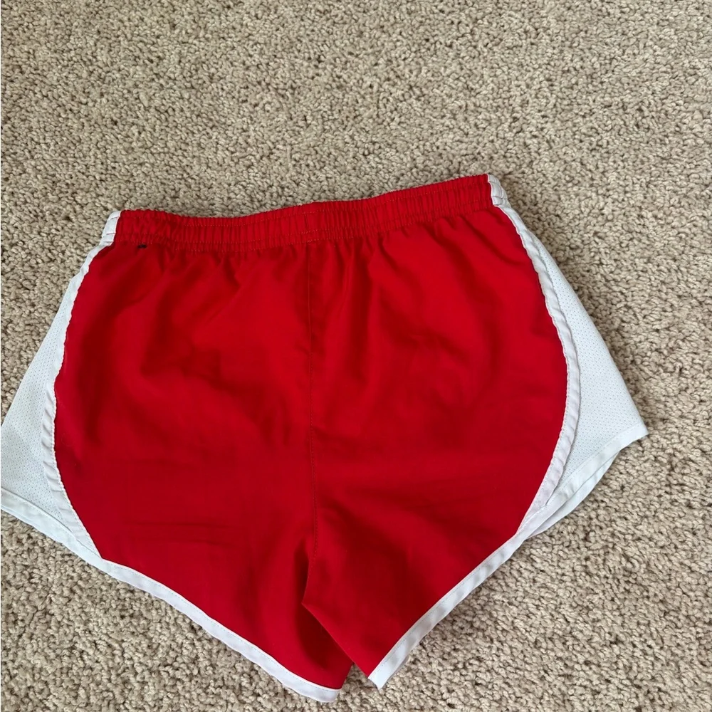 Nike Kids Red and Blue Shorts Duo Size S